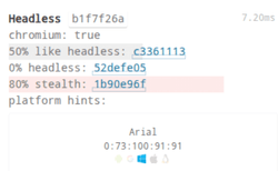 playwright with Xvfb Results